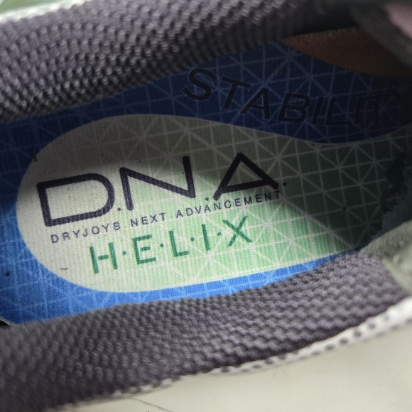 FootJoy D.N.A. Helix Golf Shoes White/Silver Men’s Size 10M - Picture 2 of 8